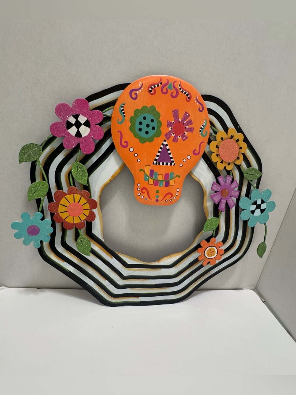 Halloween Metal Wreath